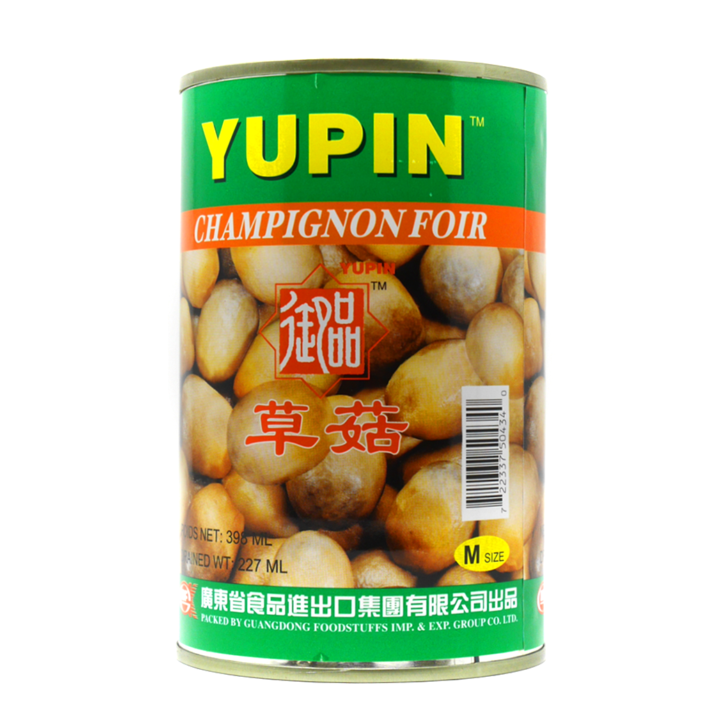 (YUPIN) STRAWED MUSHROOM  御品牌草菇, 398mlx24